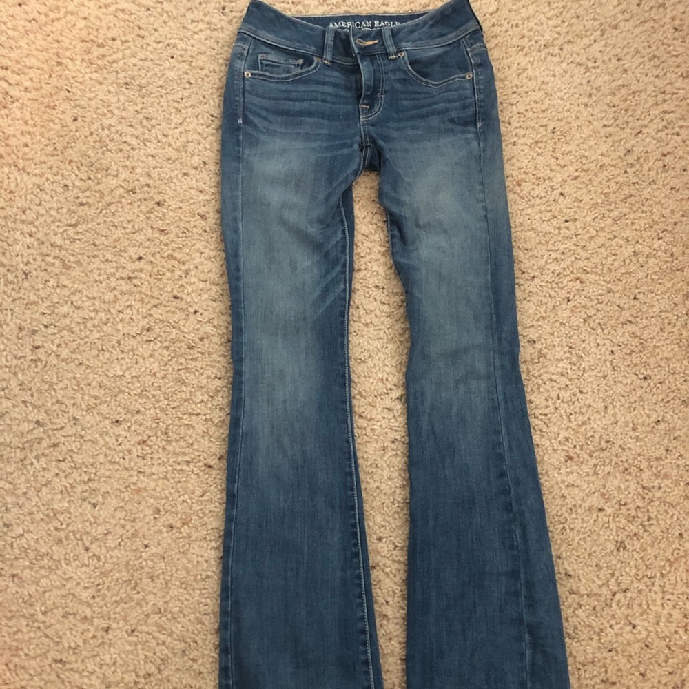 Denim skinny jeans